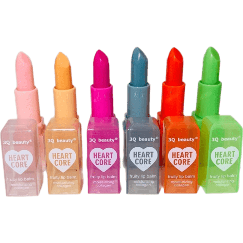 24-hour-lip-balm-of-the-3Q-beauty-brand-with-6-fruity-scents-- بالم لب بیوتی 3 کیو – 6 رایحه متنوع - Image 1