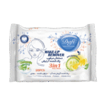 دستمال میکاپ ریموور 20 برگ صورت دافی