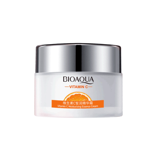 Bio-Aqua-Vitamin-C-Anti-Acne-Cream-(Jar) کرم ویتامین سی ضد جوش بیو آکوا کاسهای - Image 1