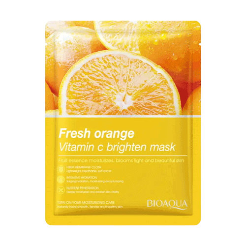 BioAqua-Vitamin-C-Orange-Sheet-Mask ماسک ورقهای صورت بیوآکوا مدل پرتقال - Image 1