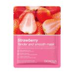 ماسک ورقه‌ای صورت بیوآکوا مدل توت فرنگی