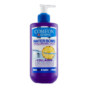 کرم آبرسان صورت کامان مدل Water Bomb حاوی هیالورونیک اسید و کلاژن 500 میلیلیتر