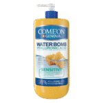 کرم آبرسان پمپی واتر بمب زرد کامان مناسب پوست‌های حساس - حجم 500 میلی‌لیتر