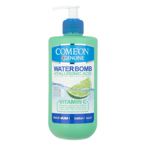 (Comeon-Water-Bomb-Vitamin-C-Moisturizing-Cream---500ml) کرم آبرسان پمپی واتر بمب سبز کامان حاوی ویتامین C - حجم 500 میلیلیتر - Image 1