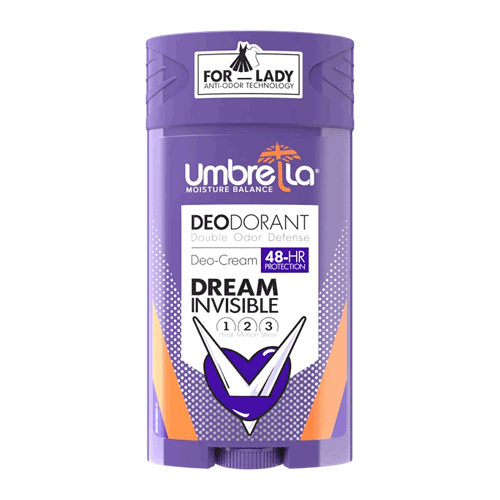 Umbrella-Women's-Antiperspirant-Stick-–-Dream-Invisible,-90ml استیک ضد تعریق زنانه آمبرلا مدل Dream Invisible – حجم ۹۰ میلیلیتر - Image 1