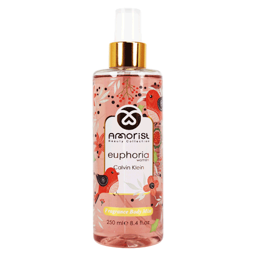 Amorist-Euphoria-Body-Splash-for-Women-–-250ml بادی اسپلش زنانه آموریست مدل ایفوریا – حجم 250 میلیلیتر - Image 1