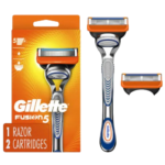 دسته تیغ اصلاح فیوژن 5 ساده 2 یدک ژیلت