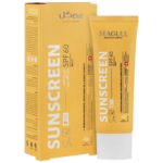 کرم ضد آفتاب رنگی فاقد چربی SPF60 بژ روشن 50میل مناسب پوست مختلط تا چرب سی گل مدل Sunpro