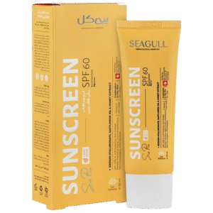 کرم ضد آفتاب رنگی فاقد چربی SPF60 بژ روشن 50میل مناسب پوست مختلط تا چرب سی گل مدل Sunpro