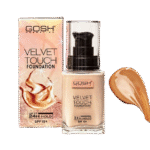 کرم پودر پمپی 24ساعته مخملی SPF10+ گاش 34میل کد 403