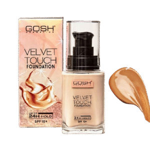 کرم پودر پمپی 24ساعته مخملی SPF10+ گاش 34میل کد 403