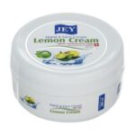 کرم مرطوب‌کننده دست و صورت جی، مدل لیمو، مناسب انواع پوست، با عصاره طبیعی لیمو، حاوی گلیسرین، موم زنبور عسل و روغن بادام، شاداب‌کننده پوست، حجم 200 میلی‌لیتر