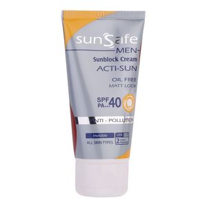 کرم ضدآفتاب آقایان سانسیف SPF40