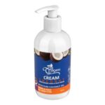 کرم مرطوب کننده دست و صورت تیلسیم مدل coconut oil مناسب انواع پوست حجم 200 میلی لیتر