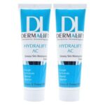 کرم مرطوب‌کننده پوست چرب درمالیفت مدل Hydralift AC Cream حجم 50 میلی‌لیتر بسته دو عددی