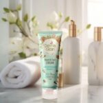 کرم دست و صورت درماکلین، حاوی عصاره جو دوسر، ویتامین F، آلانتوئین، آلوئه‌ورا و نیاسین آمید، مرطوب‌کننده و آرامش‌بخش، حجم 75 میلی‌لیتر