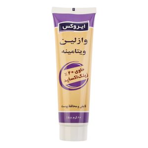 وازلین دست و صورت ایروکس مدل 0404007 مناسب برای انواع پوست وزن 80 گرم