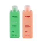 تونر صورت بلوم مدل عصاره چای سبز مناسب برای پوست چرب حجم 250 میلی لیتر به همراه تونر صورت بلوم مدل شکوفه های گیلاس مناسب برای پوست معمولی حجم 250 میلی لیتر