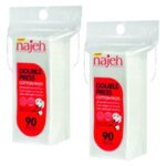 پد پاک کننده آرایش صورت ناژه مدل Double Press بسته 2 عددی