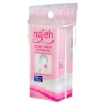 پد پاک کننده آرایش صورت ناژه مدل پنبه‌ای کد 02 بسته 90 عددی