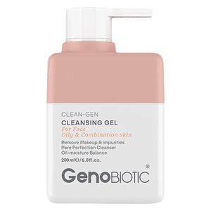 ژل شستشوی صورت ژنوبایوتیک مدل درخت چای مناسب برای پوست چرب و مختلط حجم 200 میلی لیتر