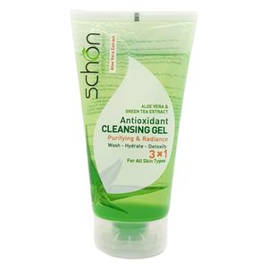 ژل شستوشوی صورت شون مدل آلوئه ورا و چایی سبز حجم 150 میلیلیتر