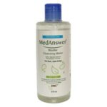 محلول پاک‌کننده آرایش صورت مدانسر مدل میسلار واتر حجم 275 میلی‌لیتر