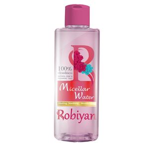محلول پاک کننده آرایش صورت روبیان مدل میسلار واتر حجم 250 میلی لیتر