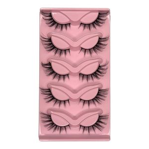 مژه مصنوعی مدل روباهی کد 004 مجموعه 5 عددی