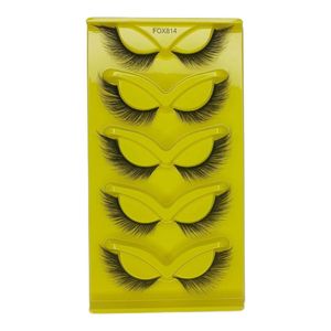 مژه مصنوعی مدل روباهی کد 814 مجموعه 5 عددی