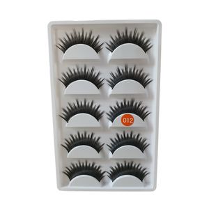 مژه مصنوعی مدل 012 مجموعه ده عددی