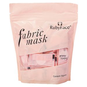 قرص ماسک ورقه ای صورت روبی فیس مدل Fabric بسنه 50 عددی