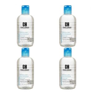 محلول پاک کننده آرایش چلنج مدل میسلار آبرسان حجم 250 میلی لیتر مجموعه 4 عددی