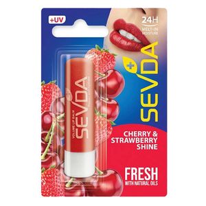 بالم لب سودا مدل گیلاس و توت فرنگی