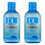 میسلار واتر درمالیفت مدل هیدرالیفت مناسب برای پوست های خشک حجم 250 میلی لیتر بسته 2 عددی