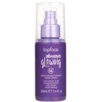 اسپری تثبیت کننده آرایش صورت تاپ‌ فیس مدل GLOWING حجم 100 میلی لیتر