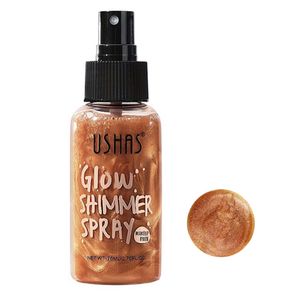 هایلایتر صورت و بدن یوشاس مدل اسپری کد 04 حجم 76 میلی لیتر