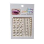 نگین صورت مدل چسبی بسته 100 عددی