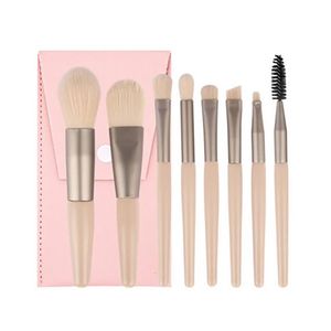 ست برس آرایشی مدل DS121 مجموعه 8 عددی ست برس آرایشی مدل DS121 مجموعه 8 عددی - Image 1