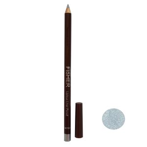 مداد چشم گلدن فیشر شماره 104 رنگ نقره ای براق