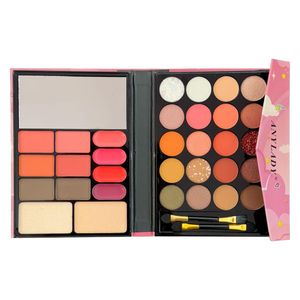 سایه چشم و ابرو انی لیدی مدل یونیکورن رنگین کمانی 01