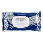 دستمال مرطوب سالمندان لوسین مدل Antibacterial بسته 70 عددی