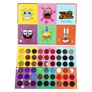 پالت سایه چشم کالرفول رینبو مدل باب اسفنجی کد 101