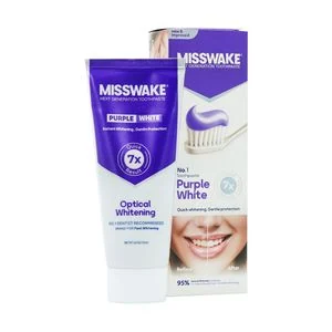 خمیر دندان ضد زردی میسویک مدل purple white حجم 75 میلی لیتر