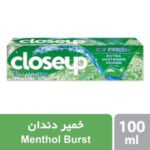 خمیر دندان سفیدکننده کلوس آپ مدل Menthol Burst وزن 125 گرم