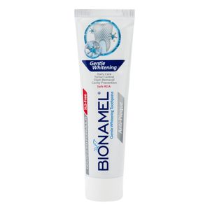 خمیر دندان سفید کننده بایونمل مدل Gentle Whitening با طعم نعناع وزن 130 گرم