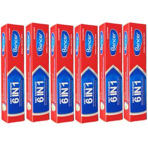 خمیر دندان بنسر مدل Mint حجم 65 میلی لیتر بسته 6 عددی