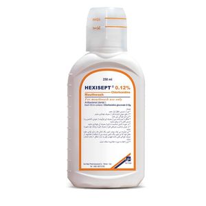 دهان شویه هگزی سپت مدل کلرهگزیدین حجم 250 میلی لیتر