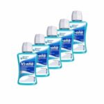 دهان شویه وی وان مدل Cool Mint حجم 330 میلی لیتر مجموعه 5 عددی