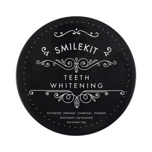 پودر سفید کننده دندان اسمایل کیت مدل ذغال فعال وزن 30 گرم